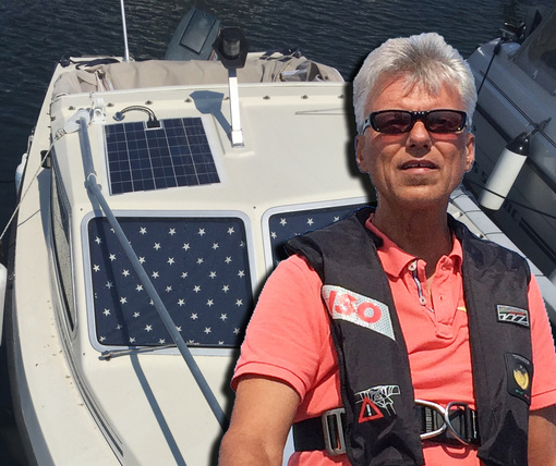 Solcellepanel på mindre båter